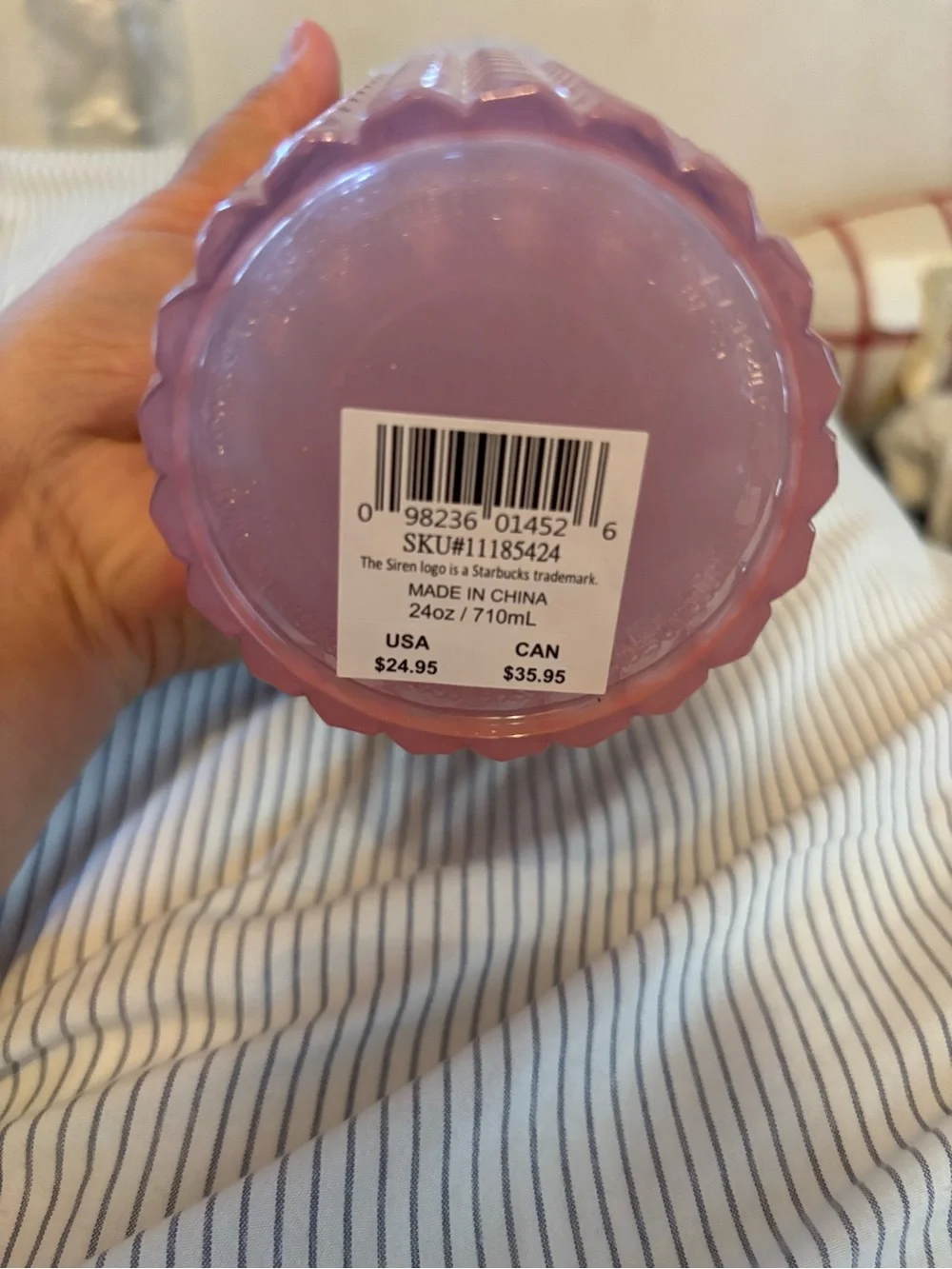 Starbucks Sakura Plastic Tumbler